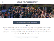 Tablet Screenshot of jointyouthgroup.com